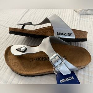 NWT Birkenstock Gizeh Biko-Flor Thong Sandal Size 36 Medium/Narrow